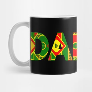 Dakar Senegal Flag Style Mug